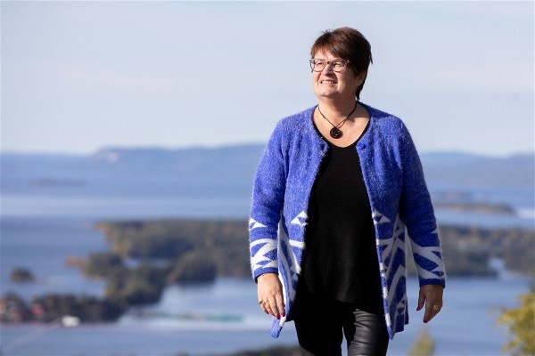 Pia vid utsikten