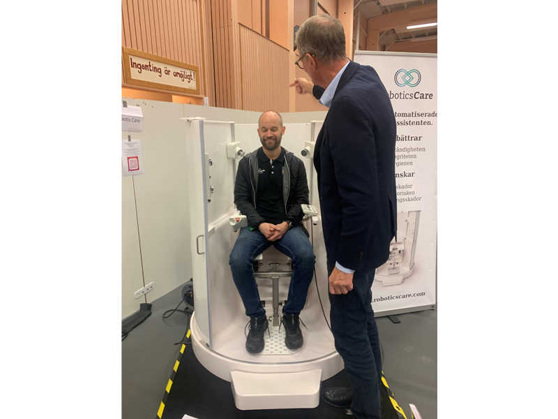 Hygienassistent Robotdusch